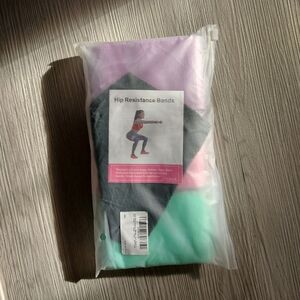CFX Resistance Bands Set, Exercise Bands, Booty Bands 3 Piece Green Pink Purple